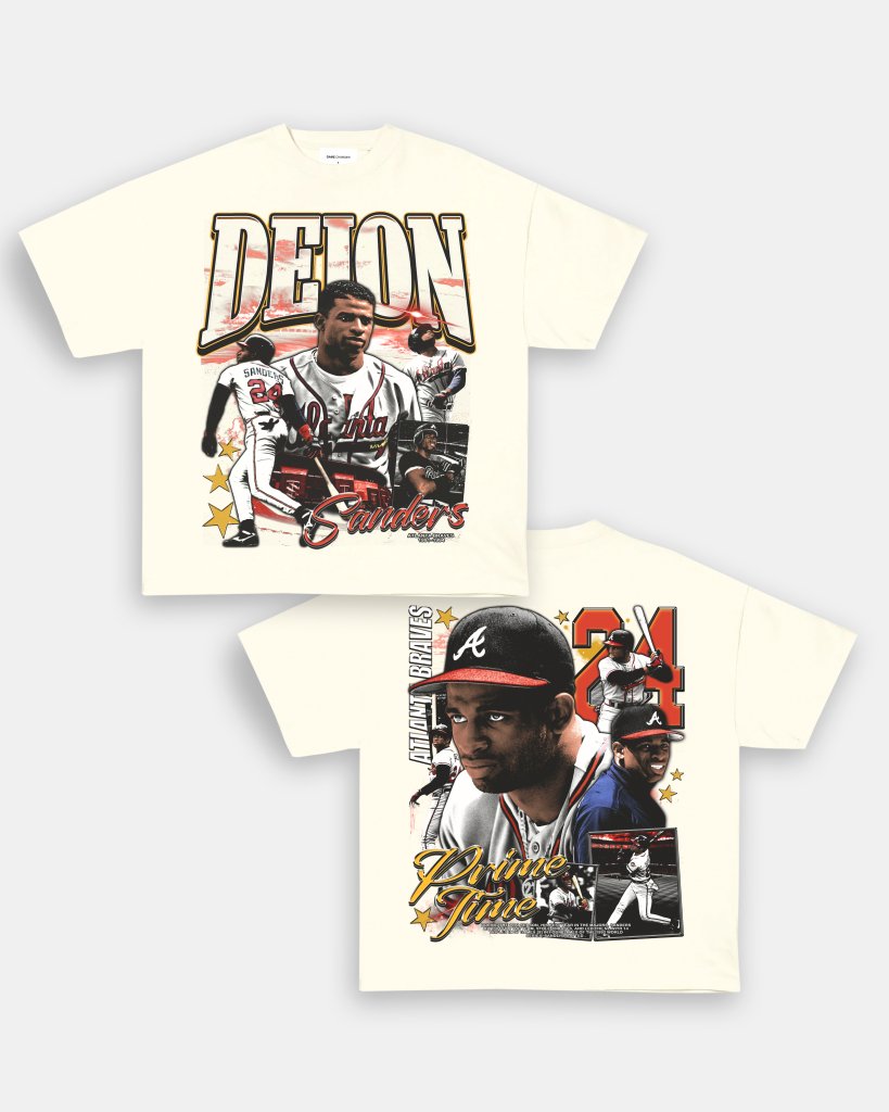 DEION SANDERS - BRAVES TEE - [DS] - VIBRAS® VIBRAS - GRAPHIC TEES - GAME CHANGERS