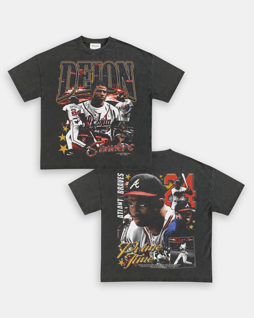 DEION SANDERS - BRAVES TEE - [DS] - VIBRAS® VIBRAS - GRAPHIC TEES - GAME CHANGERS