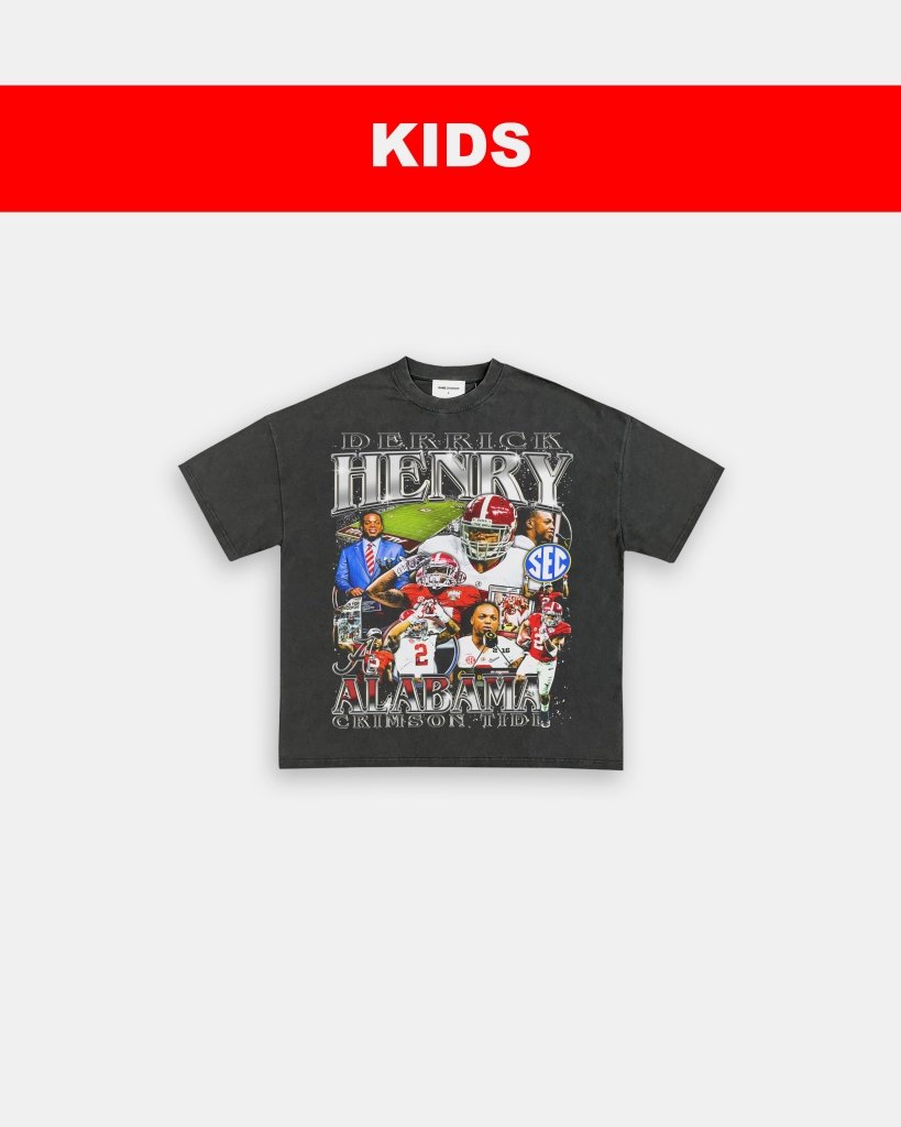 DERRICK HENRY - ALABAMA - KIDS TEE - VIBRAS® VIBRAS - GRAPHIC TEES - GAME CHANGERS