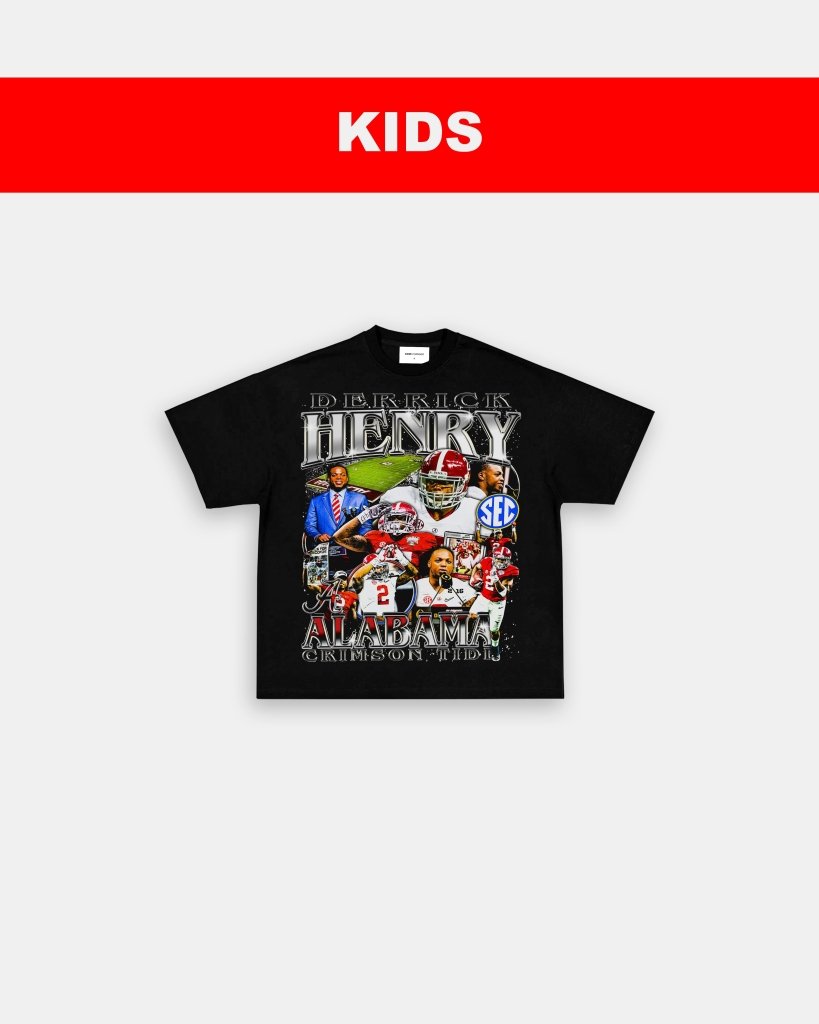 DERRICK HENRY - ALABAMA - KIDS TEE - VIBRAS® VIBRAS - GRAPHIC TEES - GAME CHANGERS