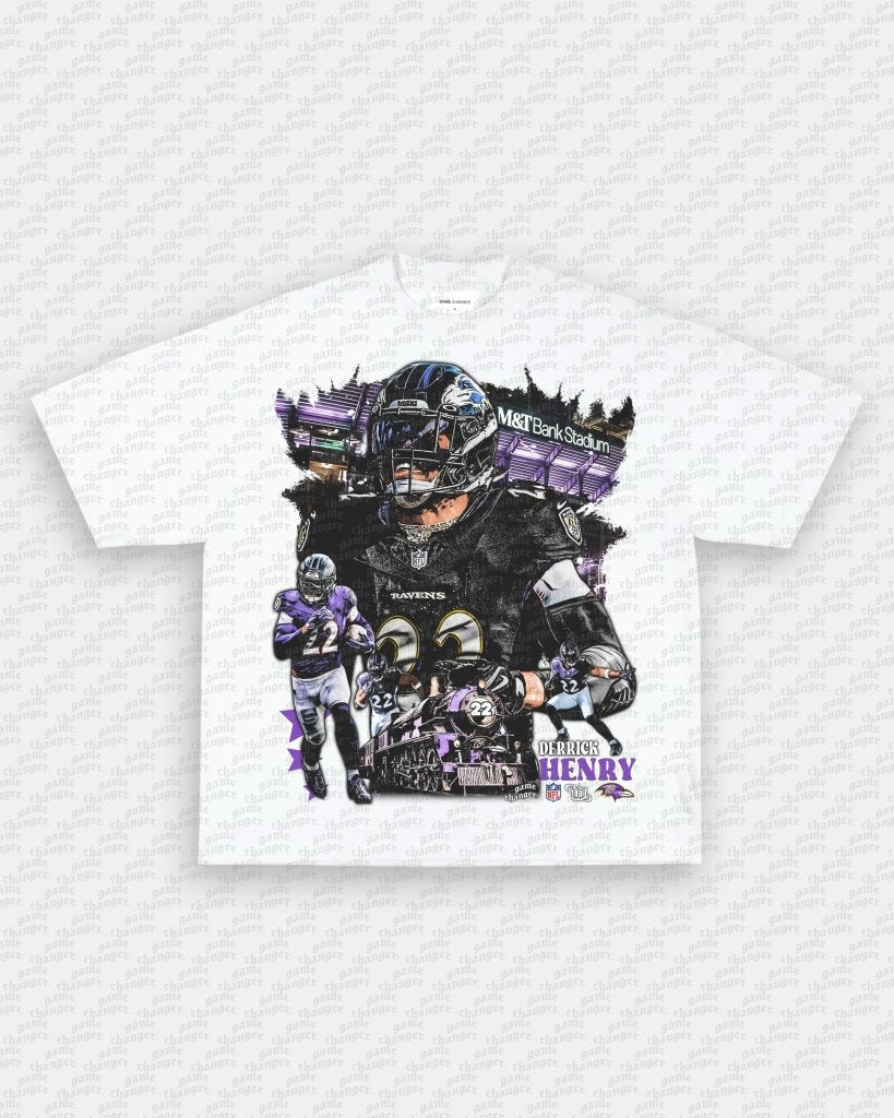 DERRICK HENRY - RAVENS TEE - VIBRAS® VIBRAS - GRAPHIC TEES - GAME CHANGERS