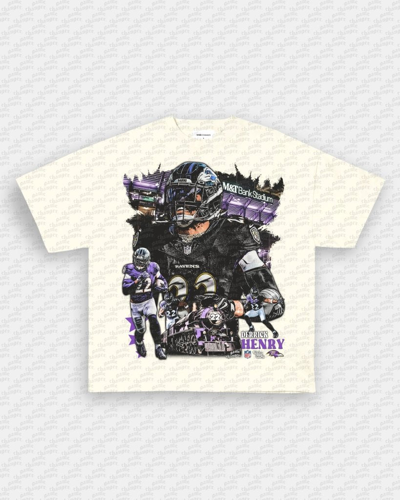 DERRICK HENRY - RAVENS TEE - VIBRAS® VIBRAS - GRAPHIC TEES - GAME CHANGERS