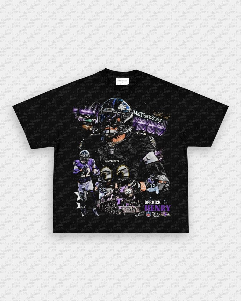 DERRICK HENRY - RAVENS TEE - VIBRAS® VIBRAS - GRAPHIC TEES - GAME CHANGERS