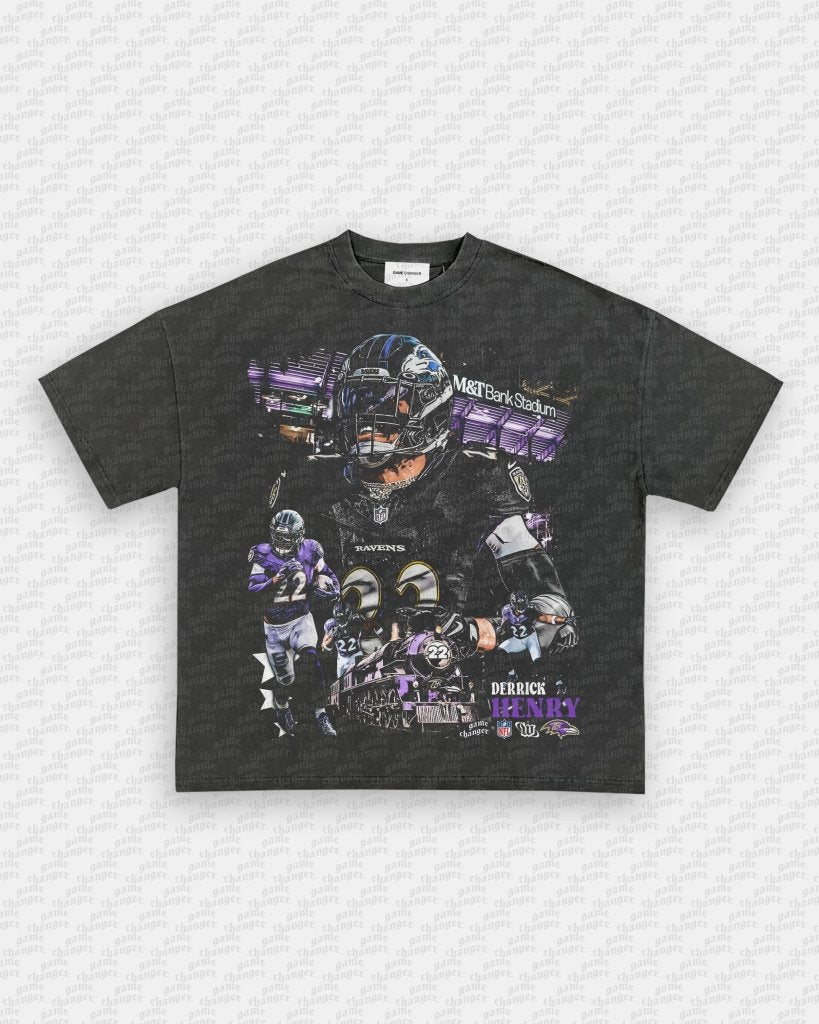 DERRICK HENRY - RAVENS TEE - VIBRAS® VIBRAS - GRAPHIC TEES - GAME CHANGERS