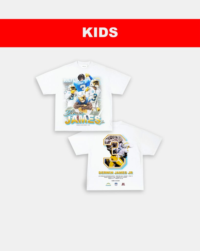 DERWIN JAMES - KIDS TEE [DS] - VIBRAS® VIBRAS - GRAPHIC TEES - GAME CHANGERS