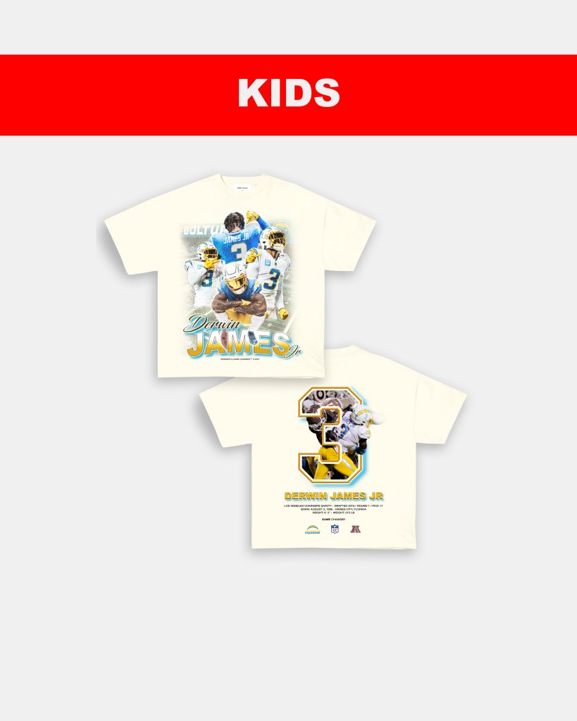 DERWIN JAMES - KIDS TEE [DS] - VIBRAS® VIBRAS - GRAPHIC TEES - GAME CHANGERS