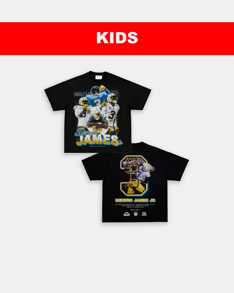 DERWIN JAMES - KIDS TEE [DS] - VIBRAS® VIBRAS - GRAPHIC TEES - GAME CHANGERS