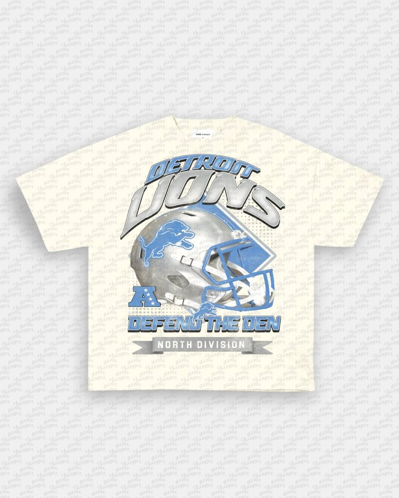 DETROIT LIONS TEE - VIBRAS® VIBRAS - GRAPHIC TEES - GAME CHANGERS