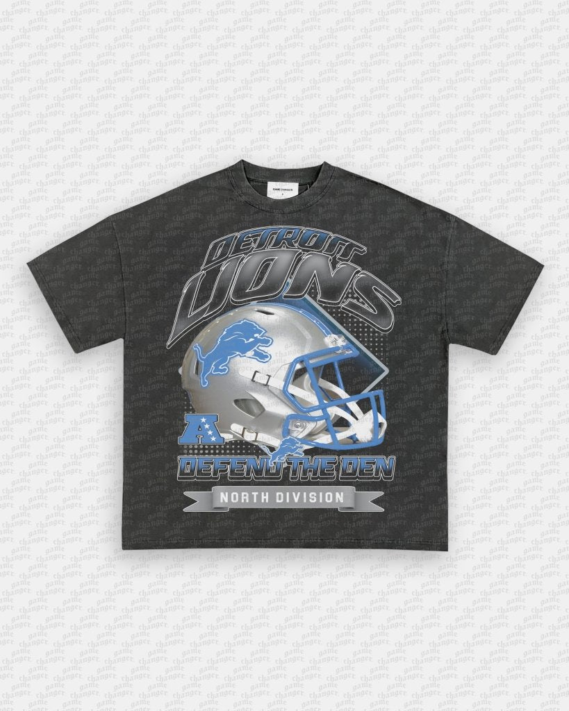 DETROIT LIONS TEE - VIBRAS® VIBRAS - GRAPHIC TEES - GAME CHANGERS