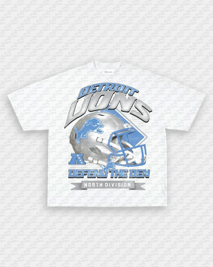 DETROIT LIONS TEE - VIBRAS® VIBRAS - GRAPHIC TEES - GAME CHANGERS