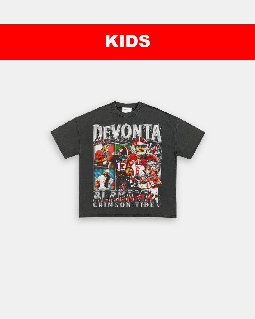 DEVONTA SMITH - ALABAMA - KIDS TEE - VIBRAS® VIBRAS - GRAPHIC TEES - GAME CHANGERS