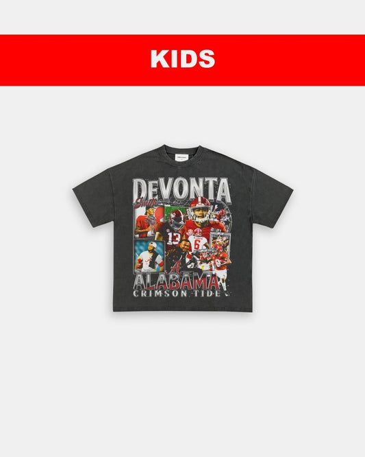 DEVONTA SMITH - ALABAMA - KIDS TEE - VIBRAS® VIBRAS - GRAPHIC TEES - GAME CHANGERS