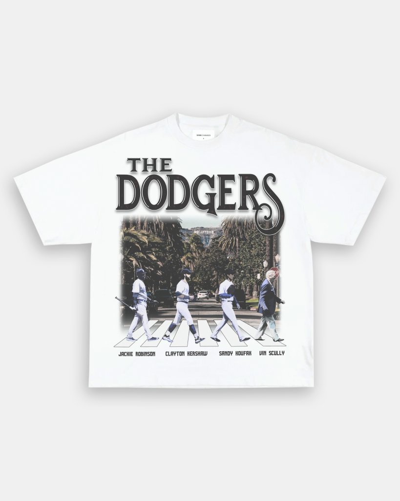 DODGERS x BEATLES TEE - VIBRAS® VIBRAS - GRAPHIC TEES - GAME CHANGERS