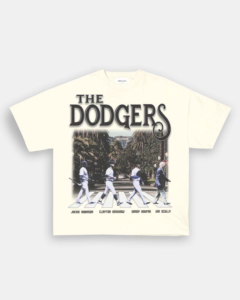 DODGERS x BEATLES TEE - VIBRAS® VIBRAS - GRAPHIC TEES - GAME CHANGERS