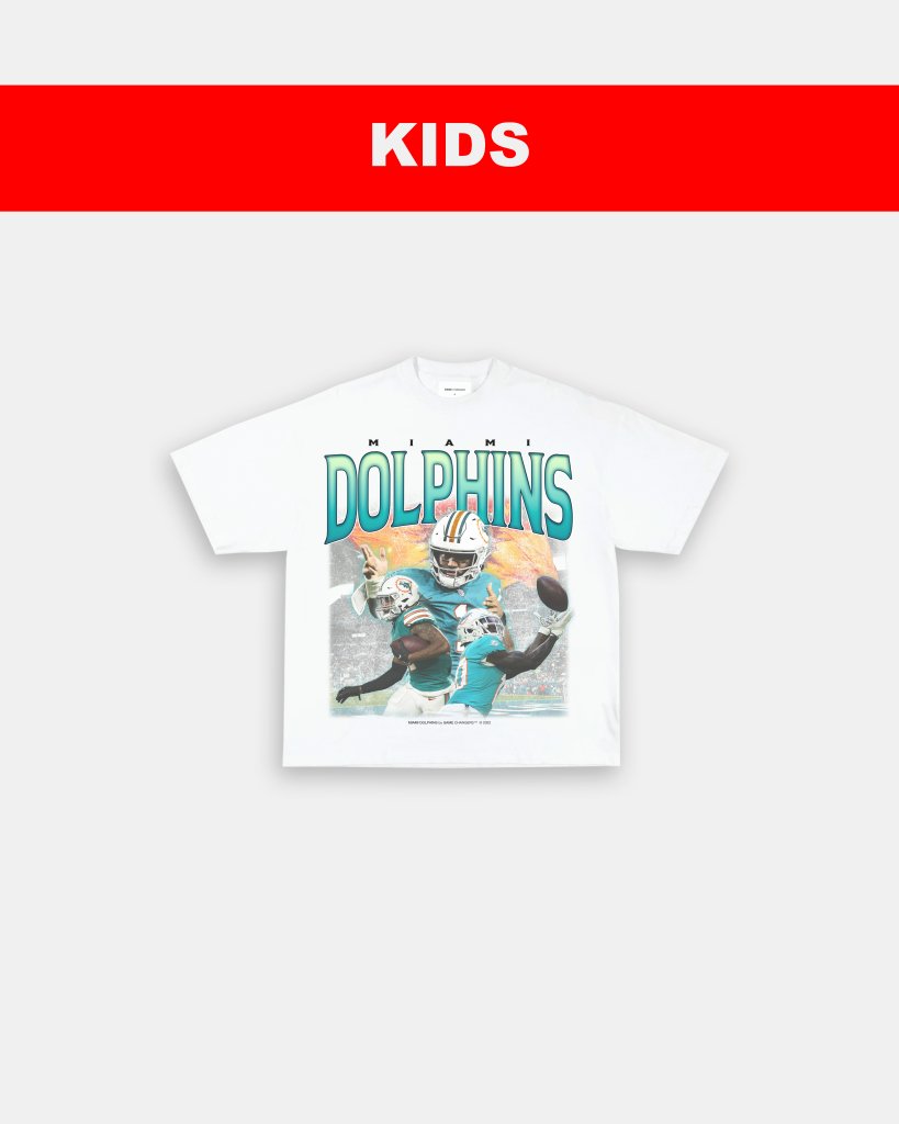 DOLPHINS - KIDS TEE - VIBRAS® VIBRAS - GRAPHIC TEES - GAME CHANGERS