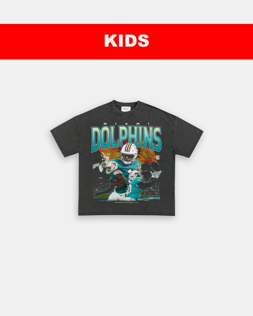 DOLPHINS - KIDS TEE - VIBRAS® VIBRAS - GRAPHIC TEES - GAME CHANGERS