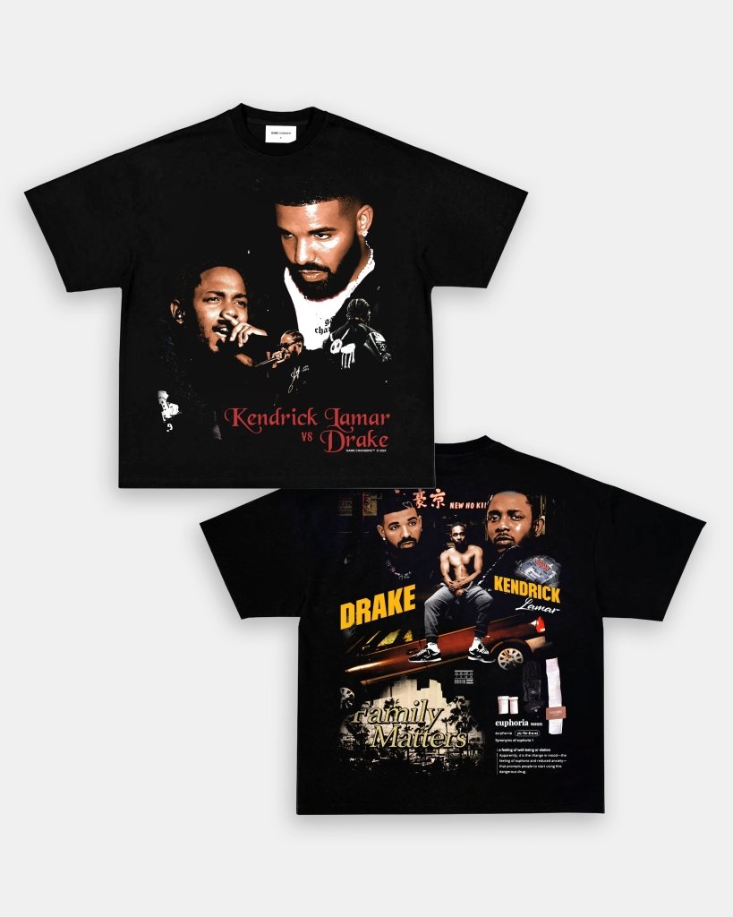 DRAKE VS KDOT TEE - [DS] - VIBRAS® VIBRAS - GRAPHIC TEES - GAME CHANGERS