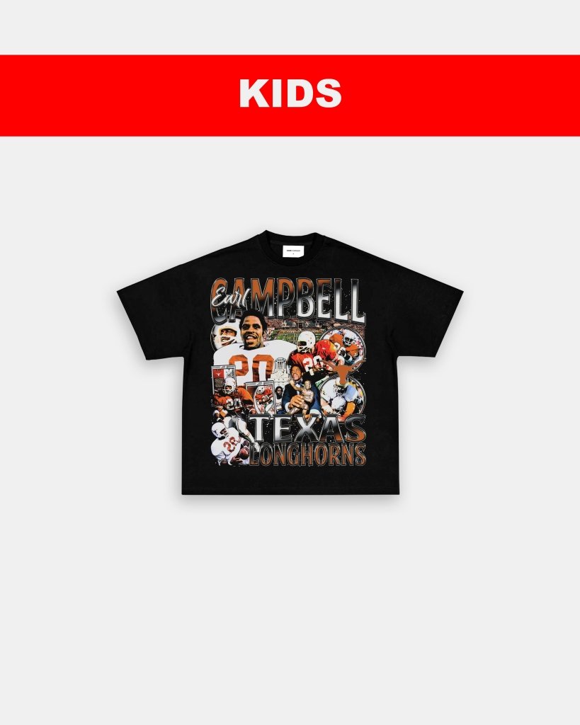 EARL CAMPBELL - KIDS TEE - VIBRAS® VIBRAS - GRAPHIC TEES - GAME CHANGERS