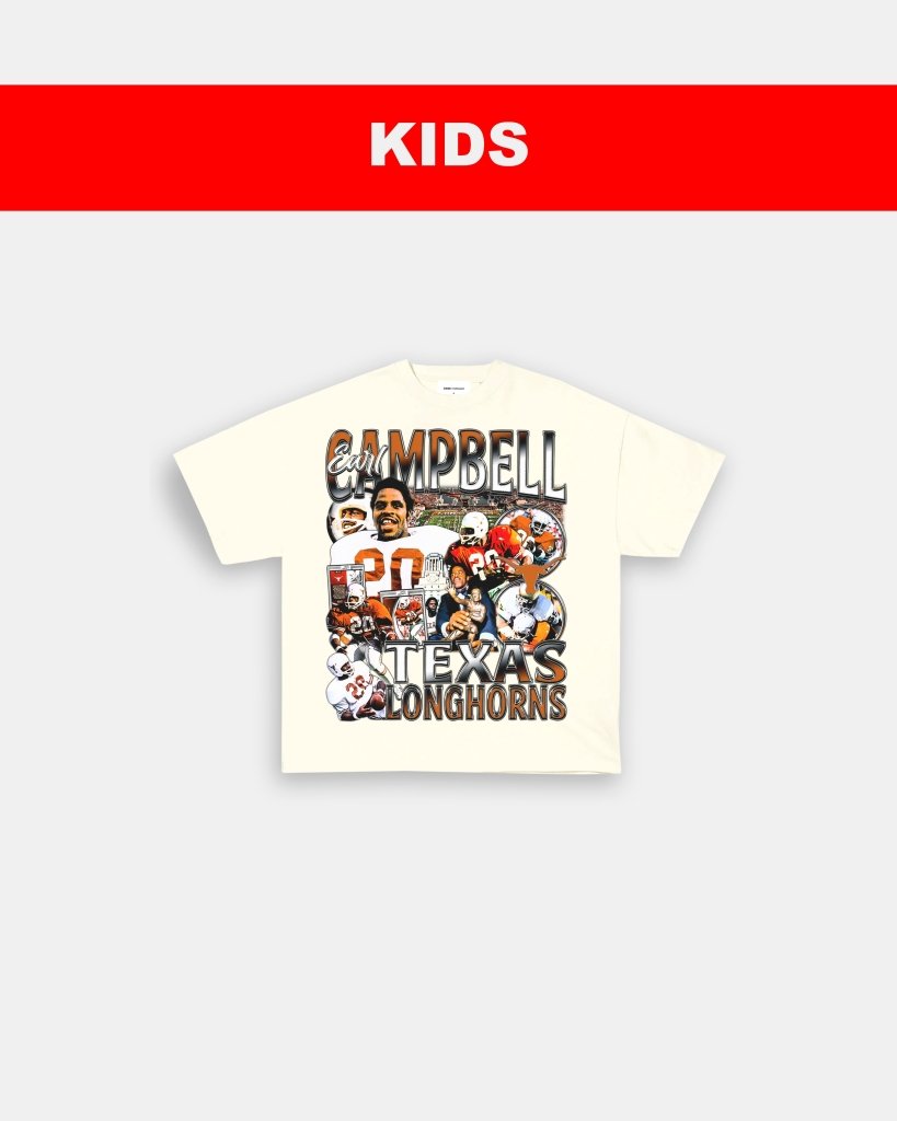 EARL CAMPBELL - KIDS TEE - VIBRAS® VIBRAS - GRAPHIC TEES - GAME CHANGERS