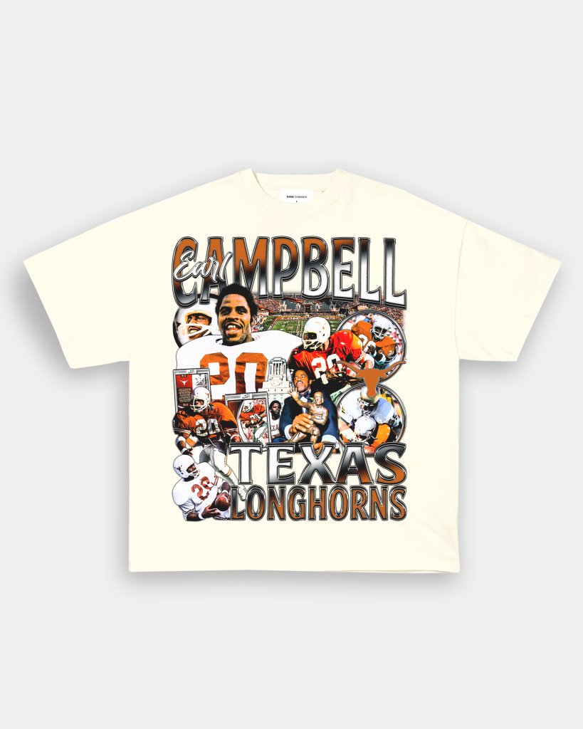 EARL CAMPBELL TEE - VIBRAS® VIBRAS - GRAPHIC TEES - GAME CHANGERS