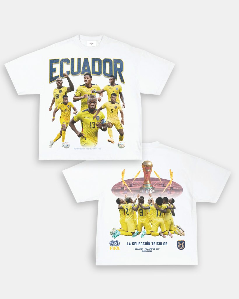 ECUADOR WORLD CUP TEE - [DS] - VIBRAS® VIBRAS - GRAPHIC TEES - GAME CHANGERS