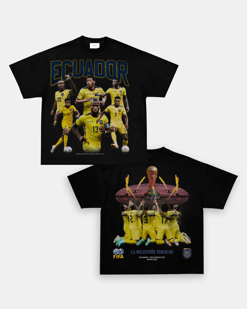 ECUADOR WORLD CUP TEE - [DS] - VIBRAS® VIBRAS - GRAPHIC TEES - GAME CHANGERS