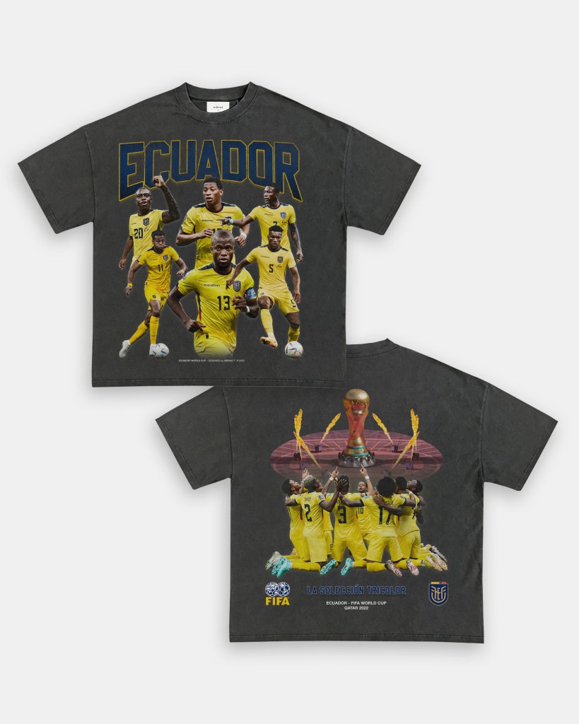 ECUADOR WORLD CUP TEE - [DS] - VIBRAS® VIBRAS - GRAPHIC TEES - GAME CHANGERS