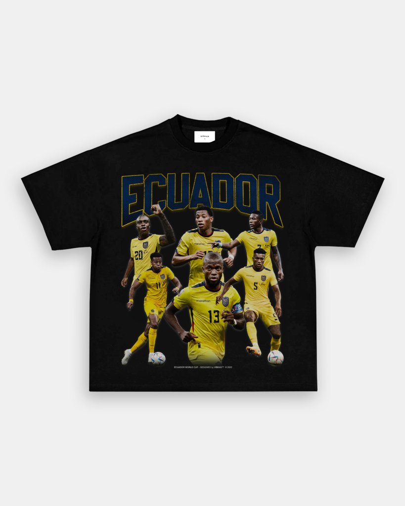 ECUADOR WORLD CUP TEE - [FRONT PRINT ONLY] - VIBRAS® VIBRAS - GRAPHIC TEES - GAME CHANGERS