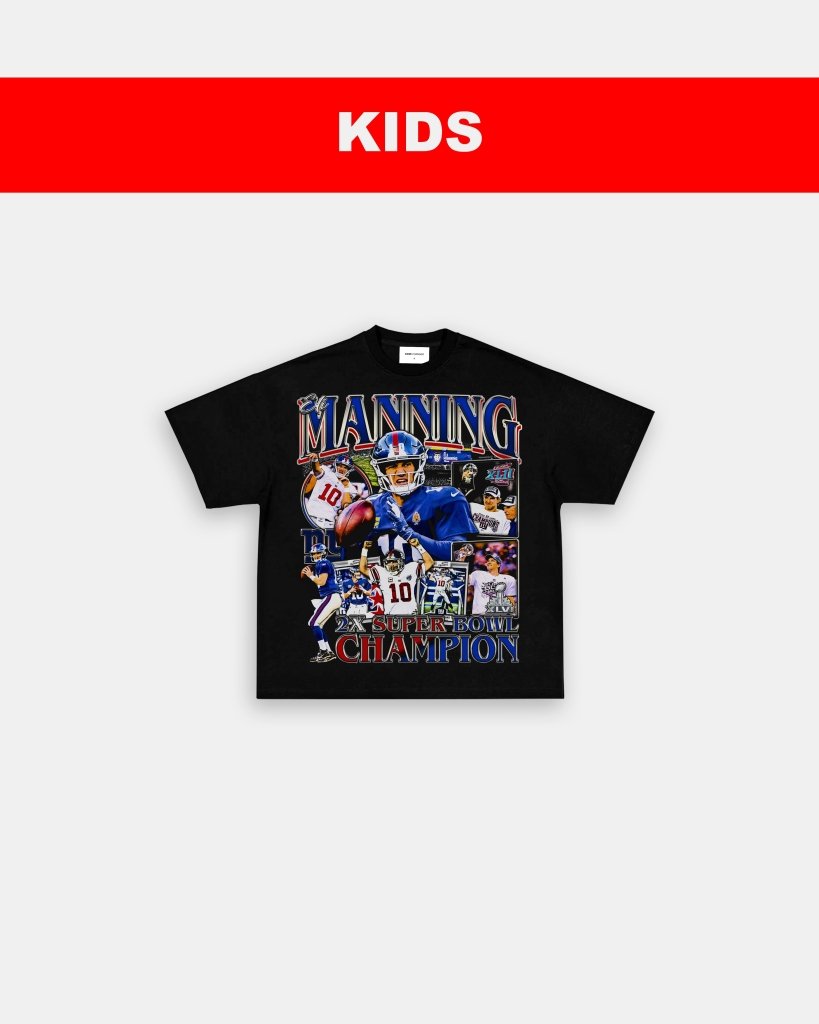 ELI MANNING - KIDS TEE - VIBRAS® VIBRAS - GRAPHIC TEES - GAME CHANGERS