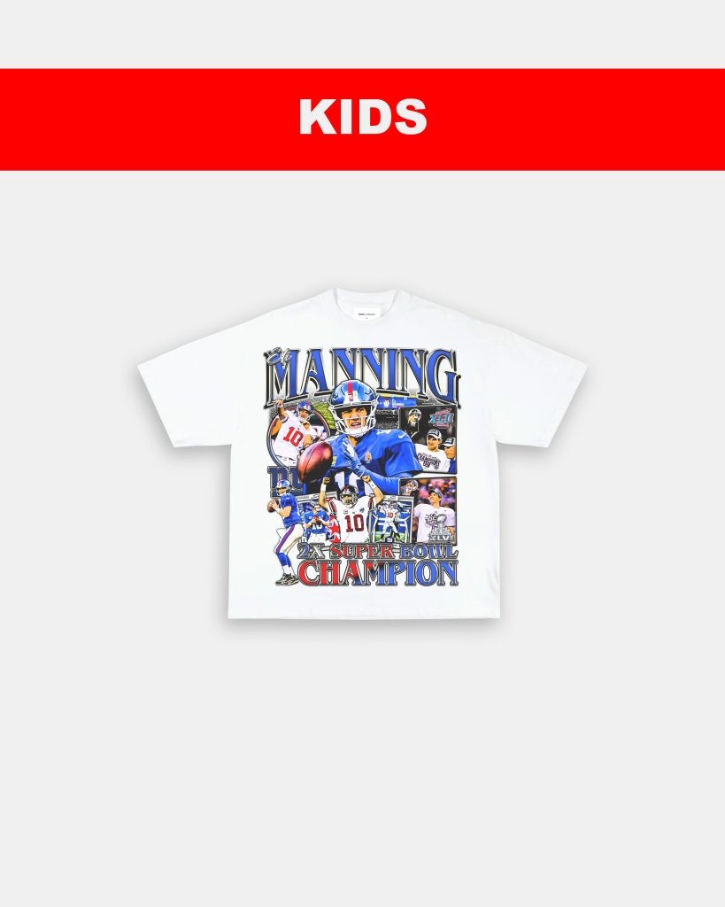 ELI MANNING - KIDS TEE - VIBRAS® VIBRAS - GRAPHIC TEES - GAME CHANGERS