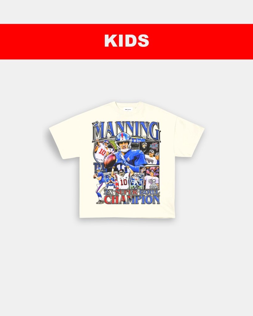 ELI MANNING - KIDS TEE - VIBRAS® VIBRAS - GRAPHIC TEES - GAME CHANGERS