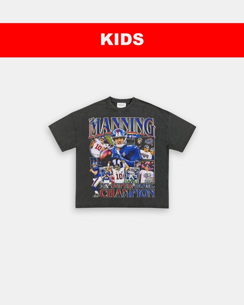 ELI MANNING - KIDS TEE - VIBRAS® VIBRAS - GRAPHIC TEES - GAME CHANGERS