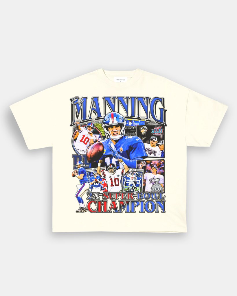 ELI MANNING TEE - VIBRAS® VIBRAS - GRAPHIC TEES - GAME CHANGERS