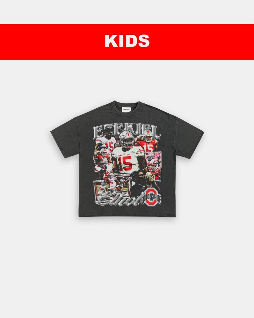 EZEKIEL ELLIOT - OSU - KIDS TEE - VIBRAS® VIBRAS - GRAPHIC TEES - GAME CHANGERS