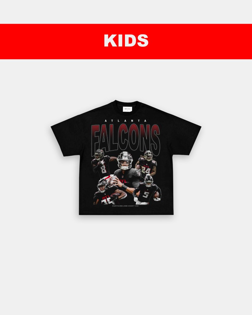 FALCONS - KIDS TEE - VIBRAS® VIBRAS - GRAPHIC TEES - GAME CHANGERS