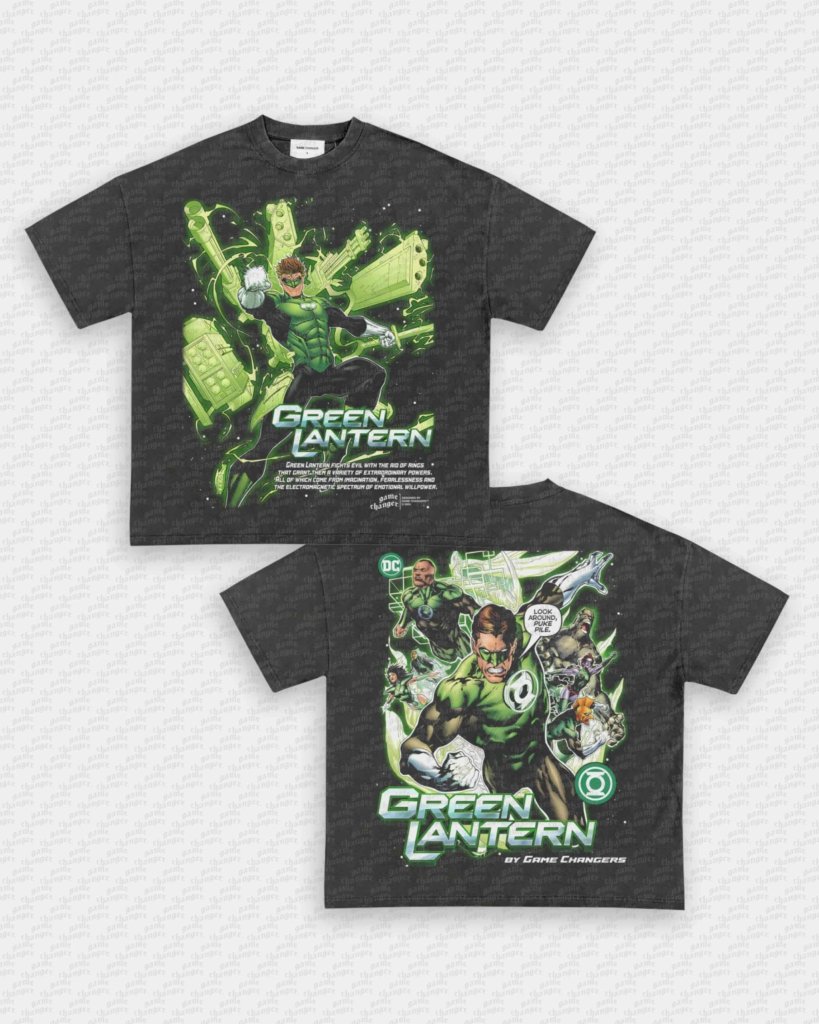 GREEN LANTERN TEE - [DS] - VIBRAS® VIBRAS - GRAPHIC TEES - GAME CHANGERS