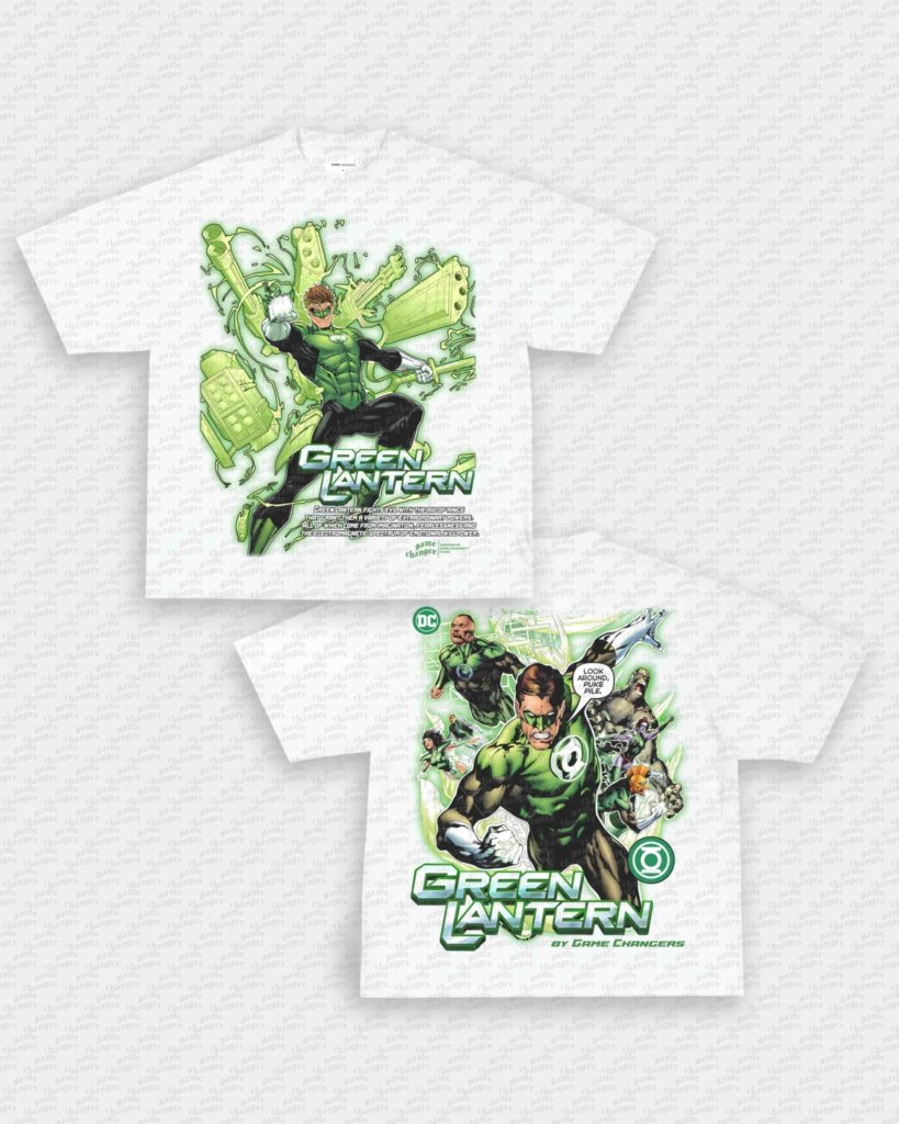 GREEN LANTERN TEE - [DS] - VIBRAS® VIBRAS - GRAPHIC TEES - GAME CHANGERS