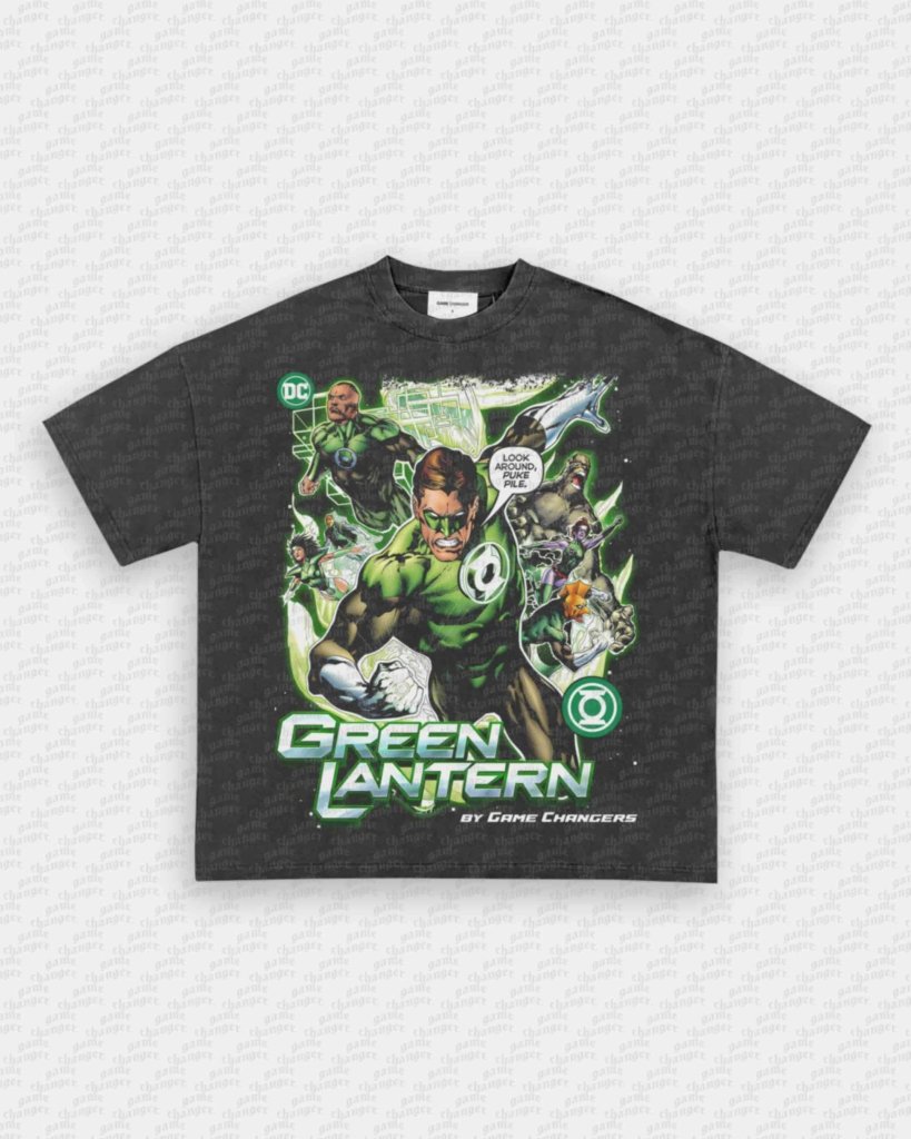 GREEN LANTERN V2 TEE - VIBRAS® VIBRAS - GRAPHIC TEES - GAME CHANGERS