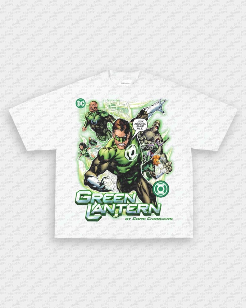 GREEN LANTERN V2 TEE - VIBRAS® VIBRAS - GRAPHIC TEES - GAME CHANGERS