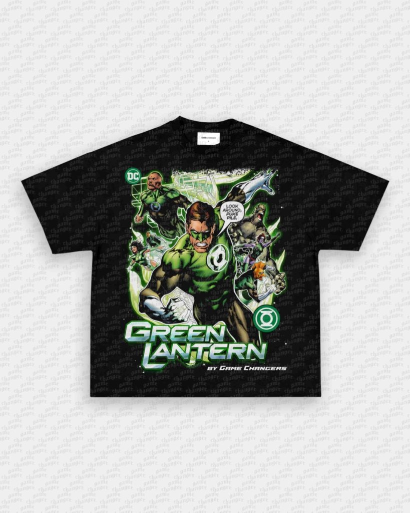 GREEN LANTERN V2 TEE - VIBRAS® VIBRAS - GRAPHIC TEES - GAME CHANGERS