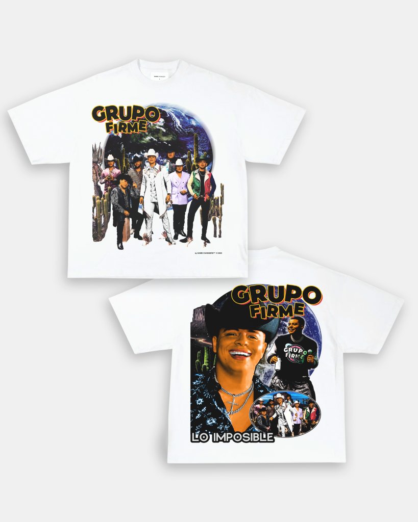 GRUPO FIRME TEE - [DS] - VIBRAS® VIBRAS - GRAPHIC TEES - GAME CHANGERS