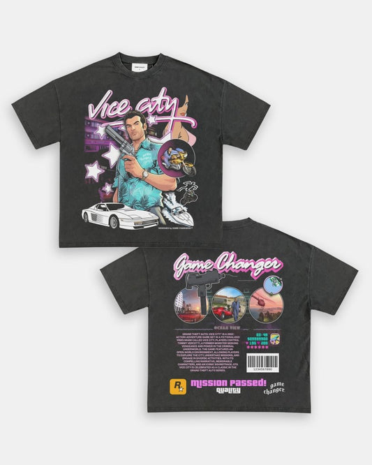 GTA VICE CITY TEE - [DS] - VIBRAS® VIBRAS - GRAPHIC TEES - GAME CHANGERS