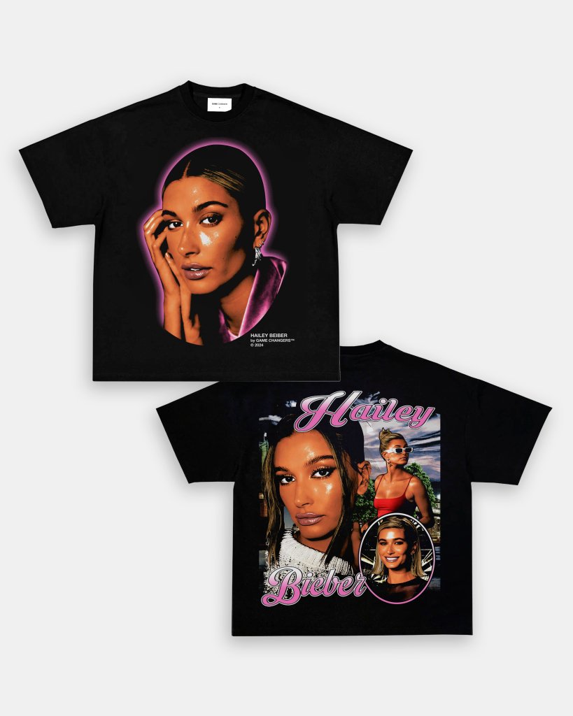 HAILEY BEIBER TEE - [DS] - VIBRAS® VIBRAS - GRAPHIC TEES - GAME CHANGERS