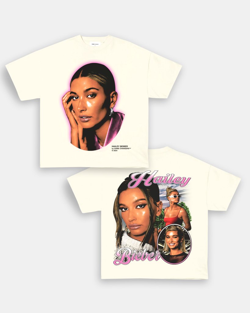 HAILEY BEIBER TEE - [DS] - VIBRAS® VIBRAS - GRAPHIC TEES - GAME CHANGERS