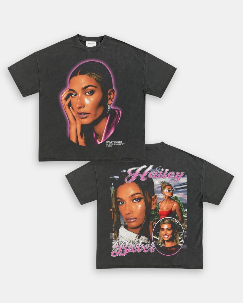 HAILEY BEIBER TEE - [DS] - VIBRAS® VIBRAS - GRAPHIC TEES - GAME CHANGERS