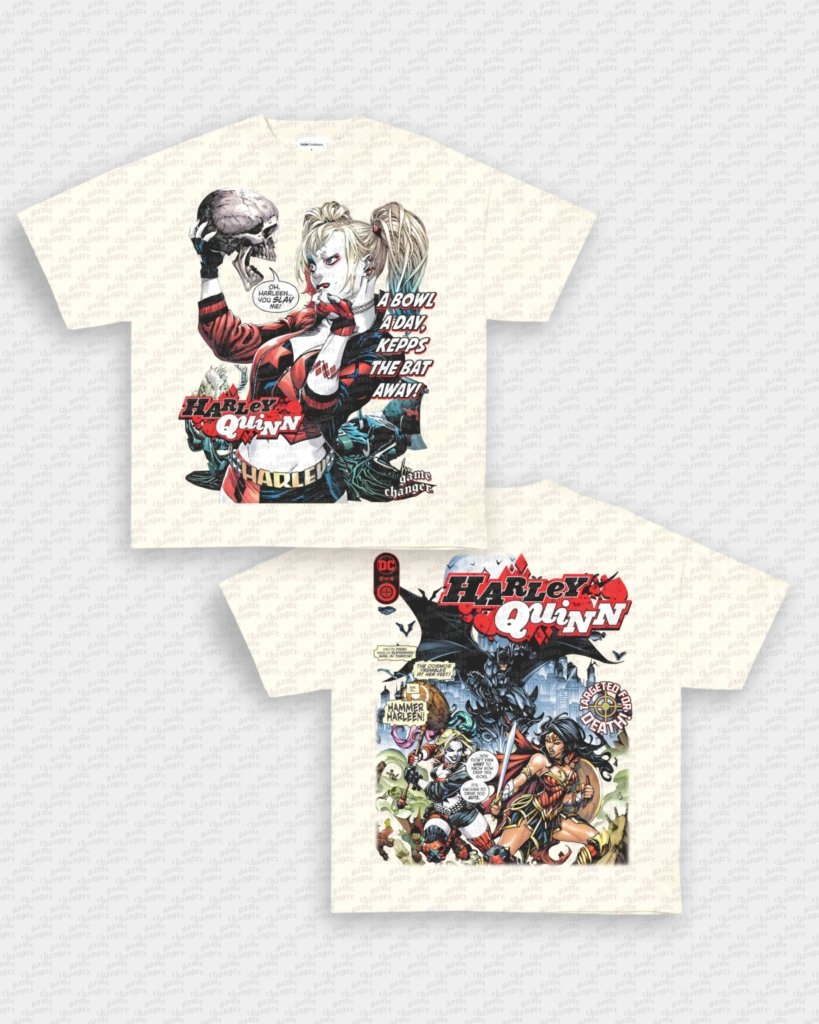 HARLEY QUINN V2 TEE - [DS] - VIBRAS® VIBRAS - GRAPHIC TEES - GAME CHANGERS