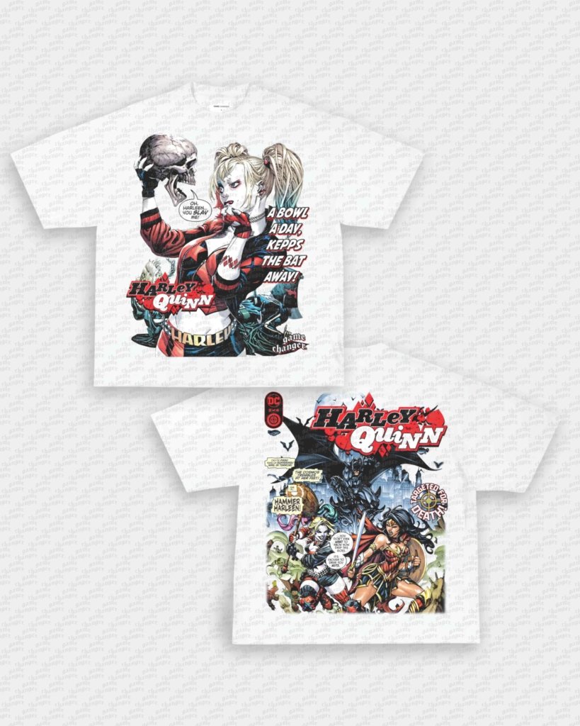 HARLEY QUINN V2 TEE - [DS] - VIBRAS® VIBRAS - GRAPHIC TEES - GAME CHANGERS