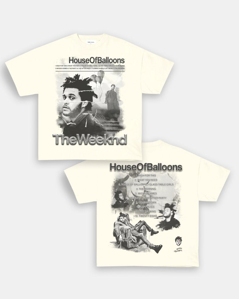 HOUSE OF BALLOONS TEE - [DS] - VIBRAS® VIBRAS - GRAPHIC TEES - GAME CHANGERS