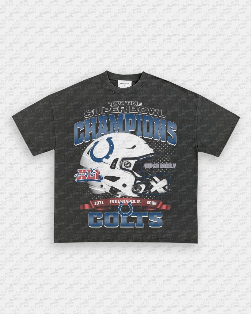 INDIANAPOLIS COLTS TEE - VIBRAS® VIBRAS - GRAPHIC TEES - GAME CHANGERS