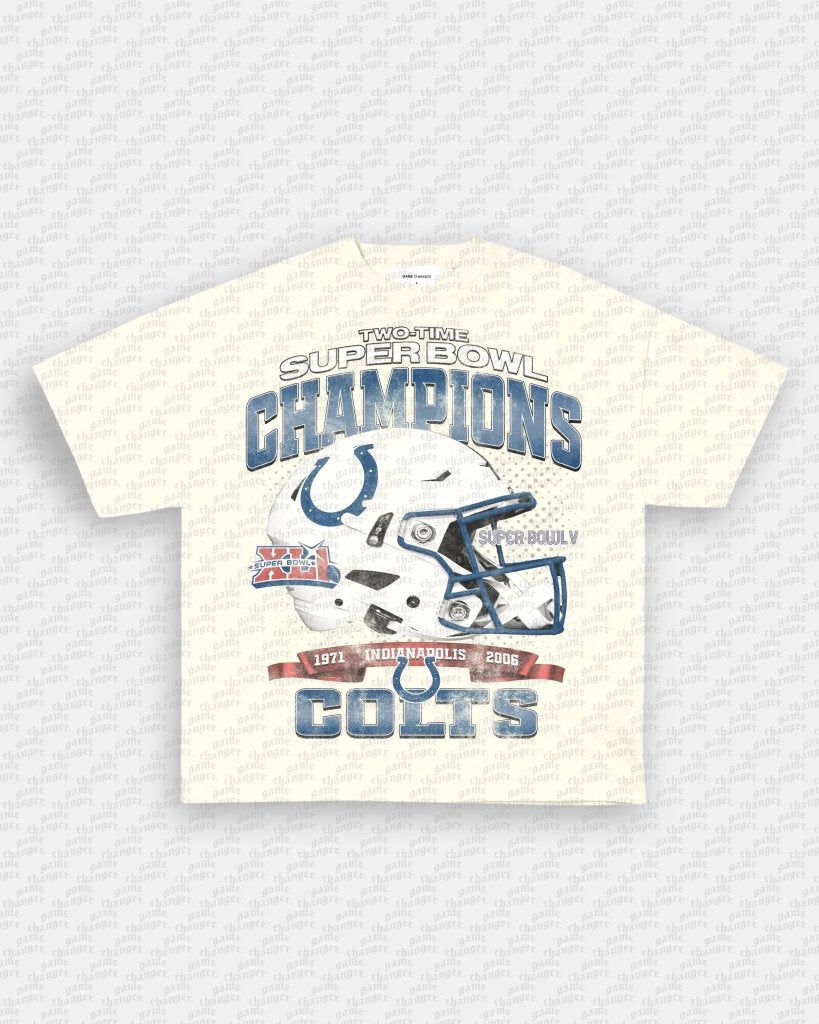 INDIANAPOLIS COLTS TEE - VIBRAS® VIBRAS - GRAPHIC TEES - GAME CHANGERS